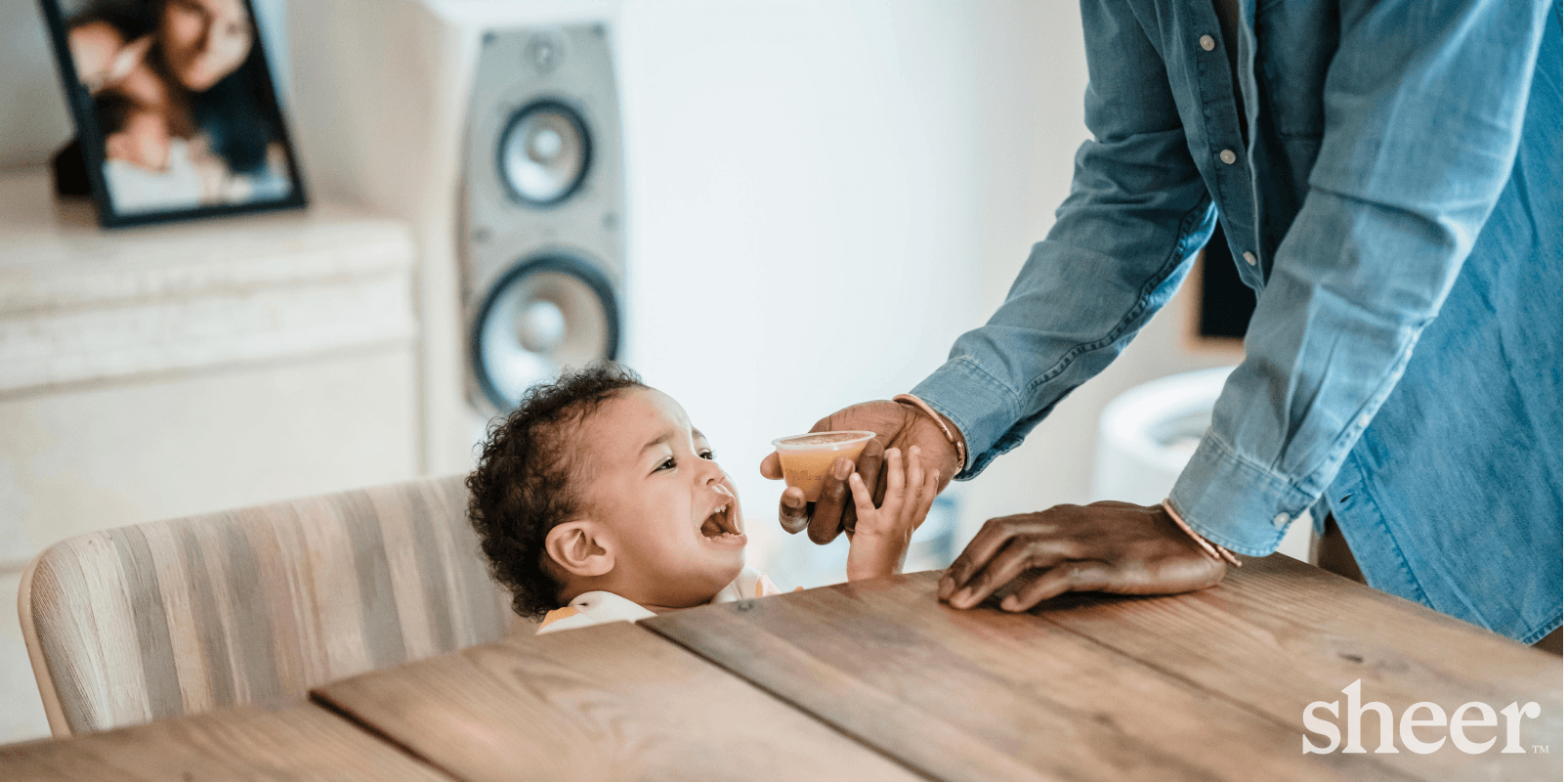 A visual representation of a parent's story with Sheer Health